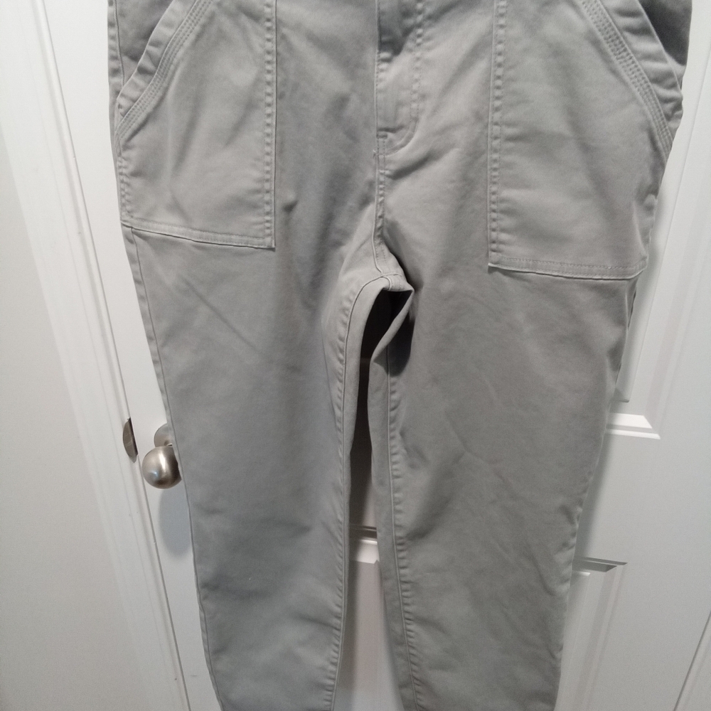 Banana Republic Size 12 Gray Denim Pants